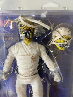 NECA Iron Maiden Eddie Powerslave Mummy Retro Clothed 8
