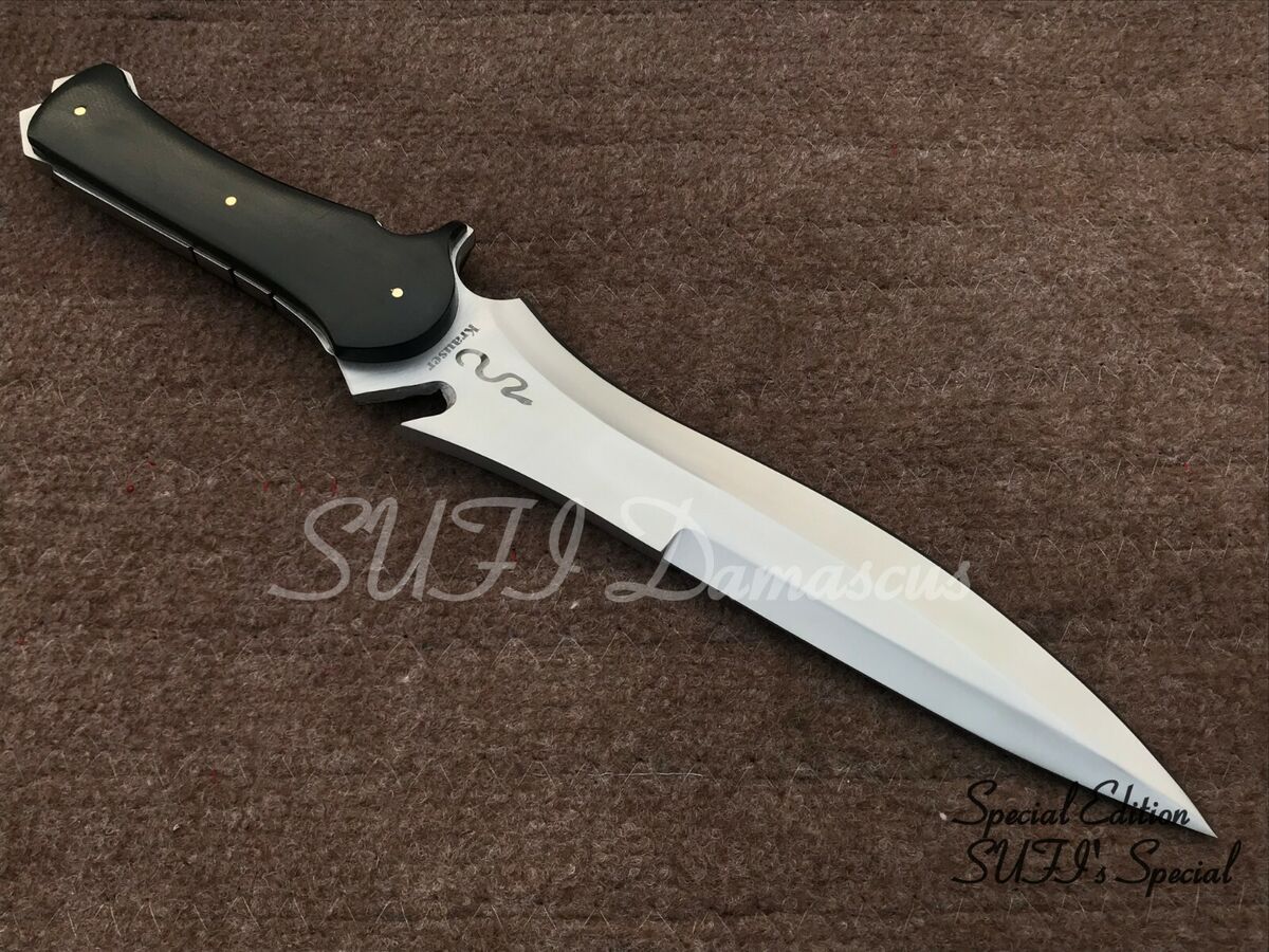 Handmade Carbon Steel 1095 RE4 Krauser's Knife,Bowie knife,Tactical Knife