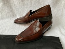 Vero Cuoio Fine Italian Brown Leather Shoes M...