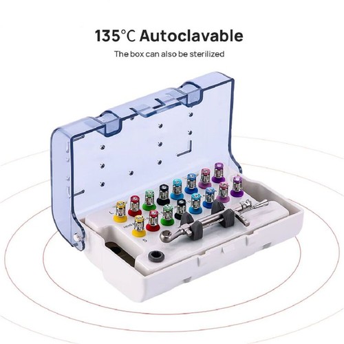 Kit Impianto Dentale Protesi 15-70NCM Chiave Universale Cricchetto Strumenti Riparazione - Foto 7 di 10