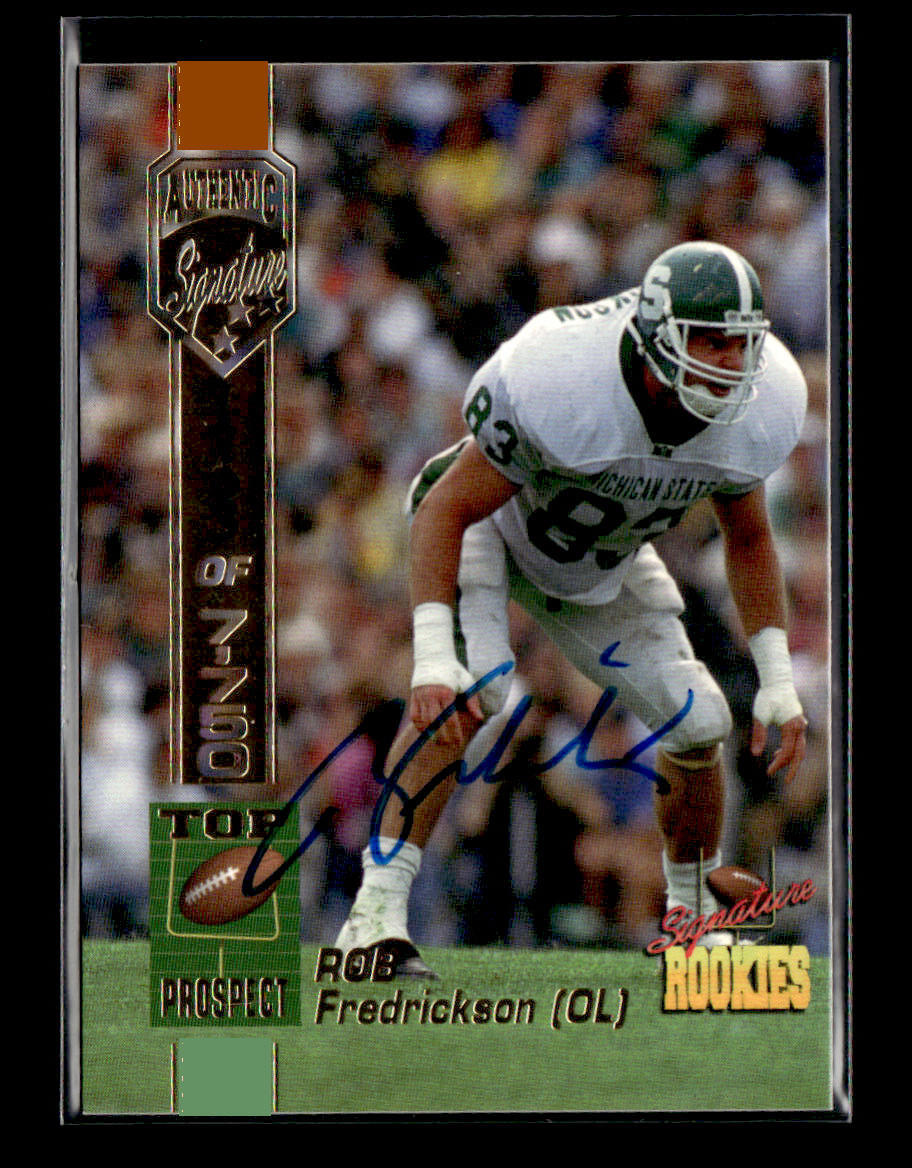 1994 Signature Rookies #18 Rob Fredrickson Autographs #/7750