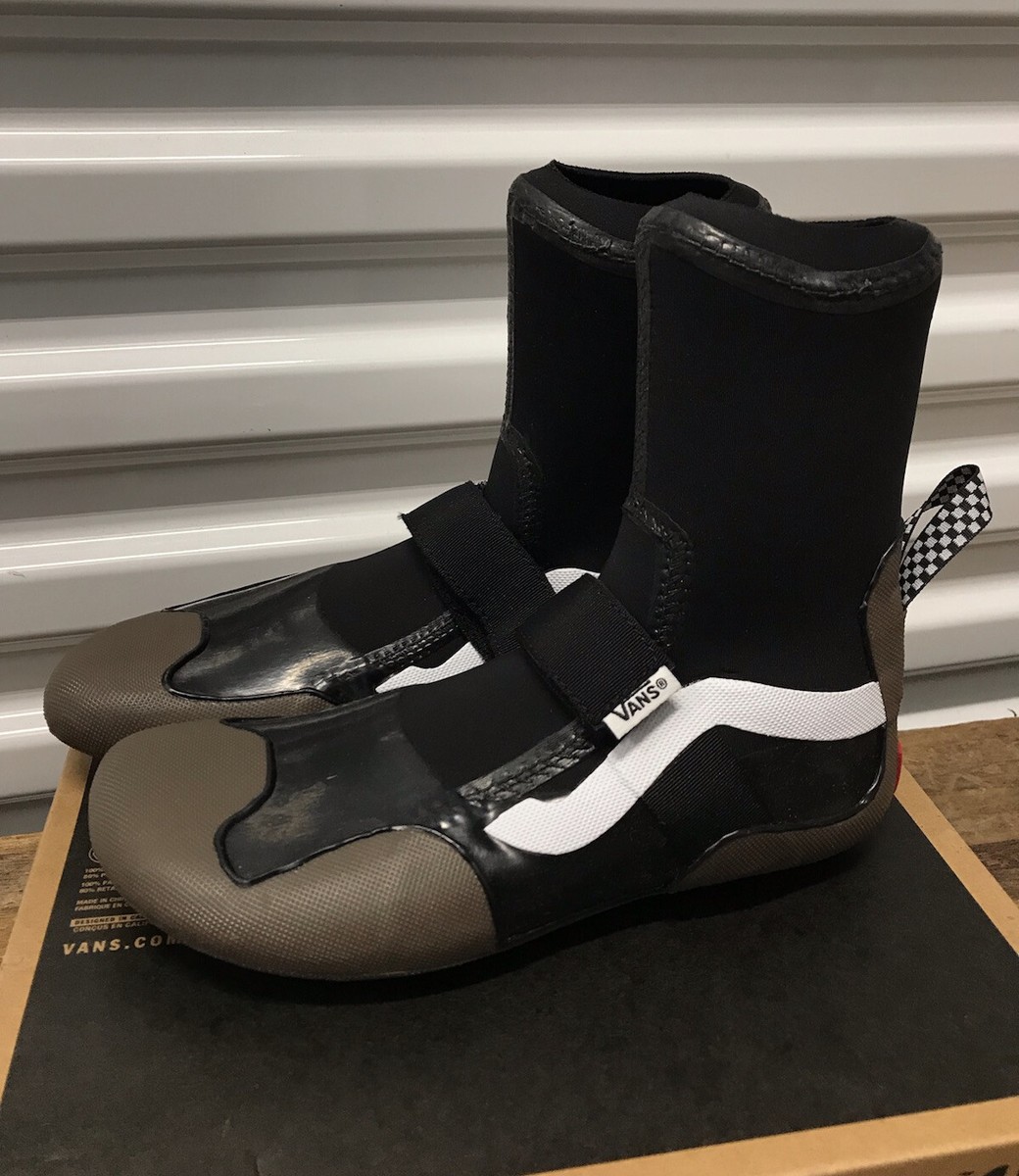 Vans Surf Boot 2 Hi V Men's Size 6 Women's 7.5 Black Surfing Shoe