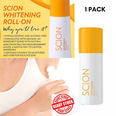 3x Déodorant Roll-On Nu Skin SCION Whitening 75ml - Blanchissant & Anti-transpirant - Neuf
