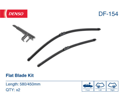 Beifahrerseite DENSO DF-154 Scheibenwischer, universal für ALFA ROMEO