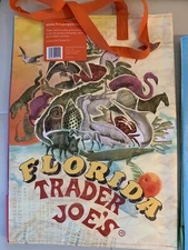 Trader Joe's bag from FLORIDA Reusable Shopping Tote Bag,Eco friendly,NWT FL 🌴