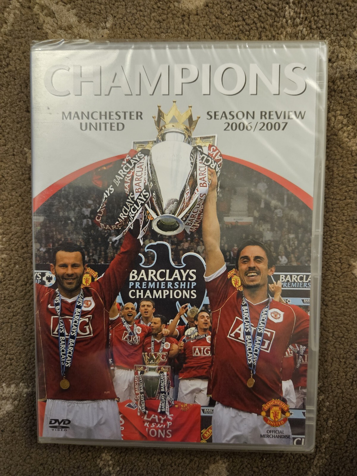 MANCHESTER UNITED SEASON REVIEW 2006 / 2007 DVD SEALED MAN UTD FOOTBALL
