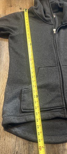 Giacca Burton full zip Dryride con cappuccio grigio donna XL pile manica lunga - Foto 7 di 9