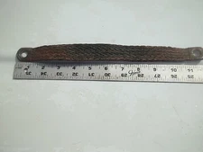 87 95 CHEVY TRUCK BRAIDED COPPER BRASS ENGINE TO FRAME ELECTRICAL GROUND STRAP