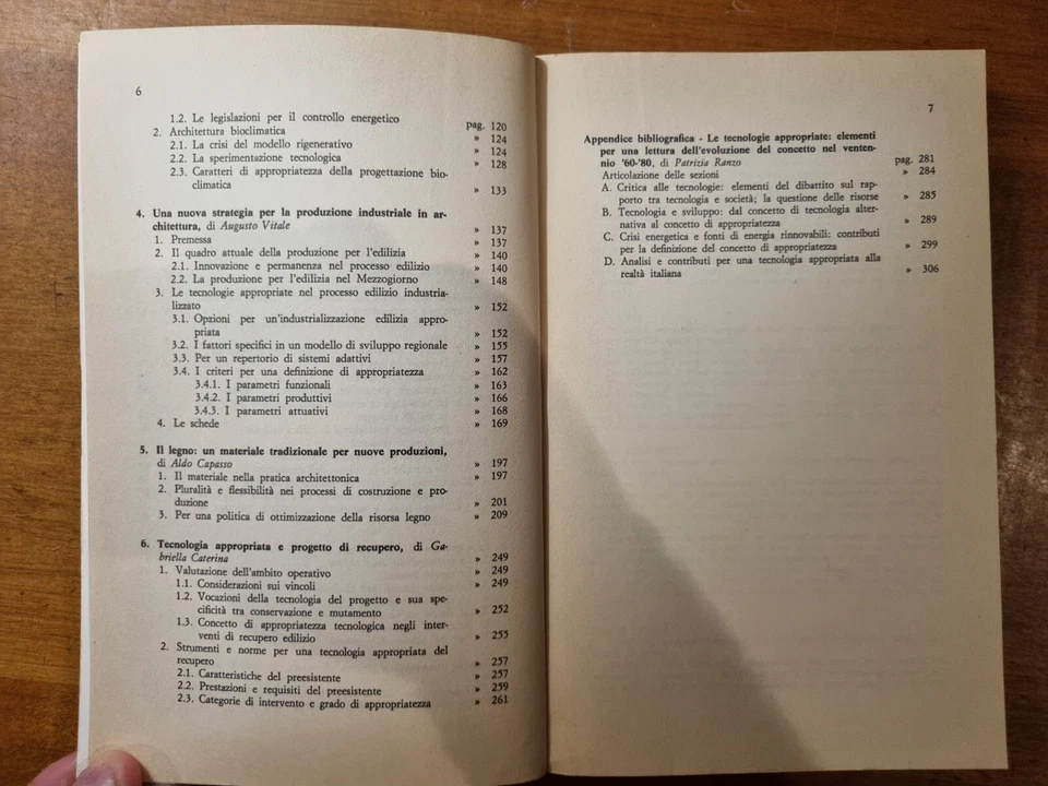 Architettura e Tecnologia Appropriata - a cura V. Gangemi - F. Angeli Ed. 1985 - Immagine 4 di 4