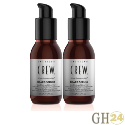 2x American Crew Beard Serum Bart Pflegeöl 50ml