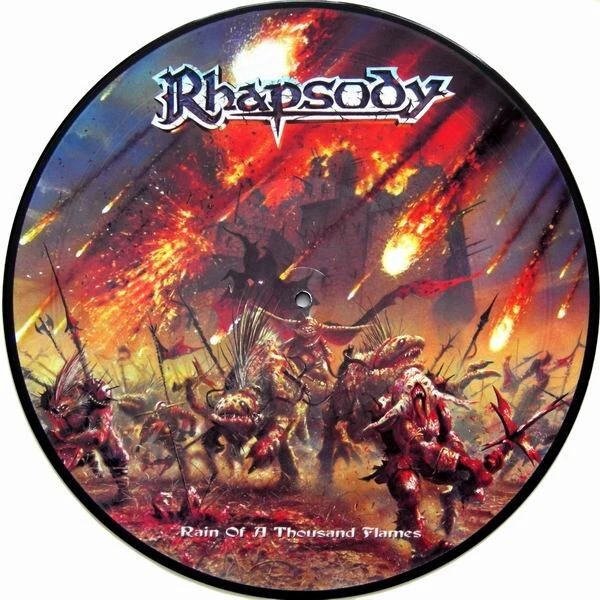 RHAPSODY - Rain Of A Thousand Flames LP Vinyl Picture Disc 2001 - Bild 2 von 3