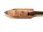 Simmons #3, Solid Brass Soldering Iron, 1lbs. 8oz., 13.75” Long,Wood Handle, USA — photo 7