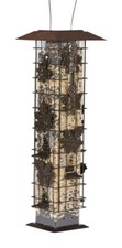 Perky-Pet Squirrel-Be-Gone Wild Bird 2 lb Metal/Plastic Bird Feeder 6 ports