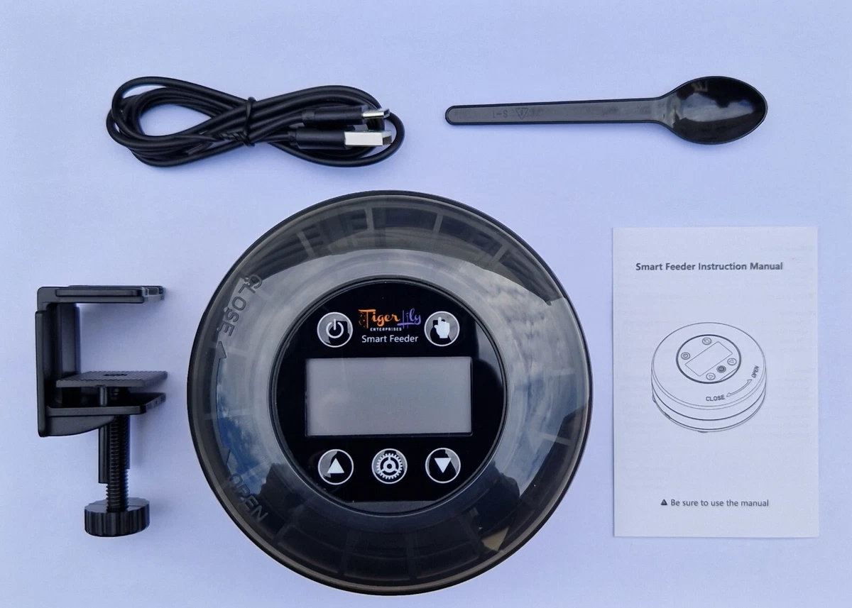 Automatic Fish Feeder 16 Grid Aquarium Auto Fish Food Dispenser
