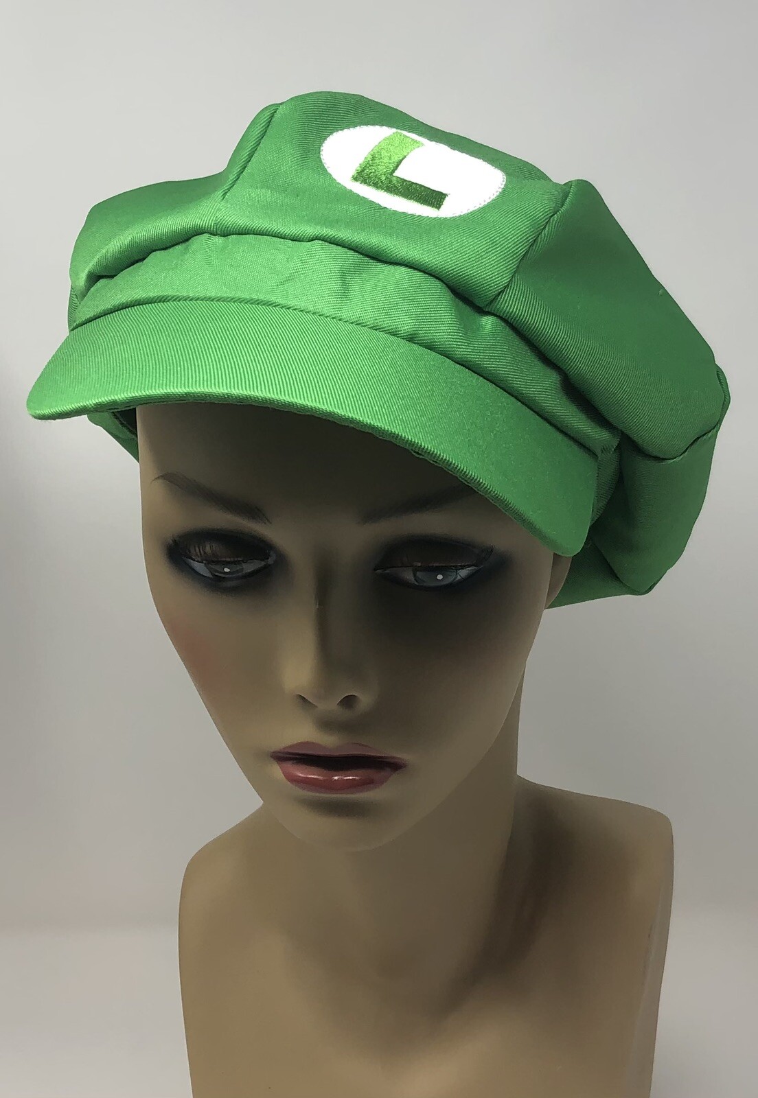 Luigi Hat Costume Cosplay Green Super Mario Halloween… Gem