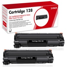2 Pack Toner Cartridge For Canon 128 ImageClass D530 MF4770n MF4880dw MF4890dw