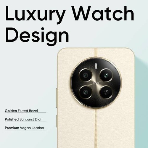 New realme 12+ 5G RMX3867 Factory Unlocked Dual SIM 8GB RAM 128GB STORAGE- Beige - 第 2/14 張圖片