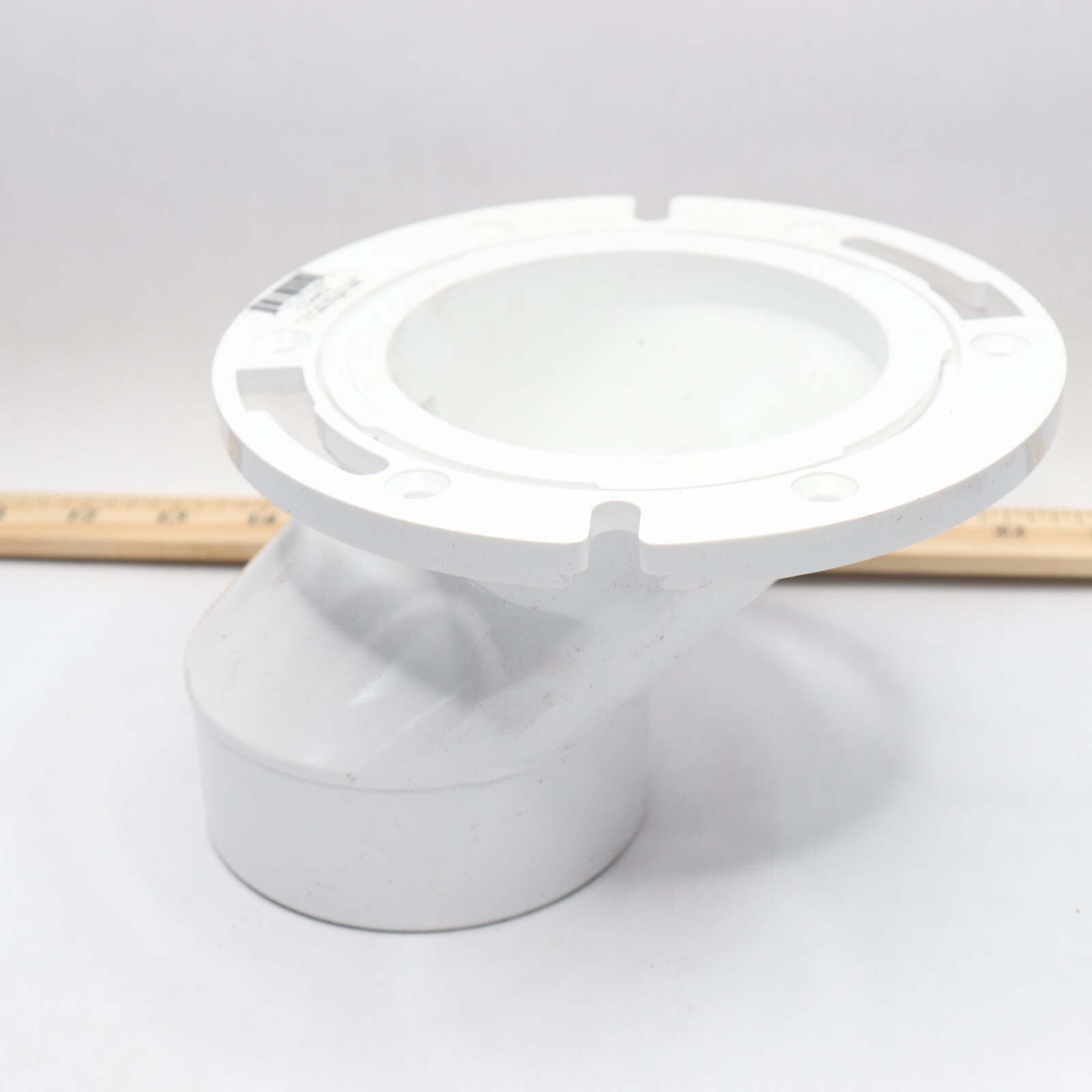 Jones Stephens Offset Closet Flange Schedule 40 PVC 3" x 4" C54402 eBay