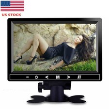 US 7 Inch TFT-LCD Color 2 Video Input Headrest Ultra Thin Car Rear View Monitor