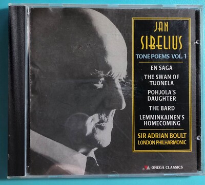 Sibelius: Tone Poems, Vol.1 Adrian Boult CD 1998 Omega En Saga - FAST ...