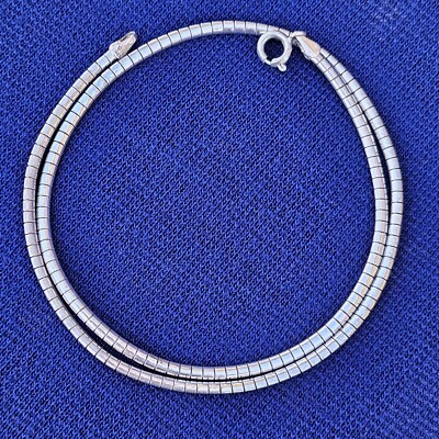 Designer Marke Herren Damen 925 Sterling Silber Kette MARKIERT S.V 925 und Logo