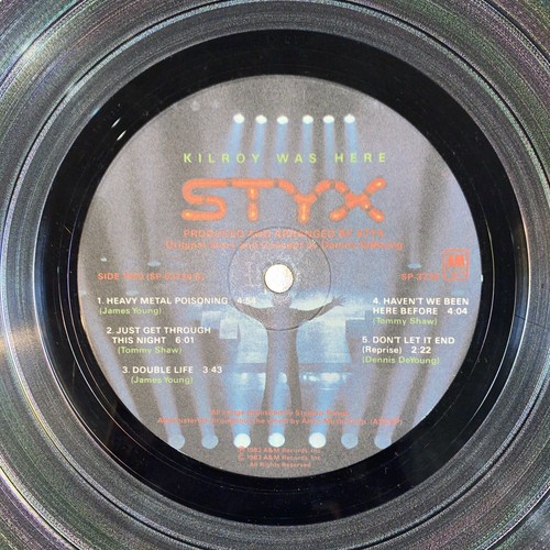 STYX KILROY WAS HERE 1983 - A & M Records - SP 3734 - Gatefold - SEE DESCRIPTION - Picture 9 of 20