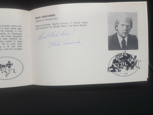 Sports Celebrity Autograph Book 1983- Whitey Ford - Red Storey - Eddie Shack etc - Picture 8 of 8