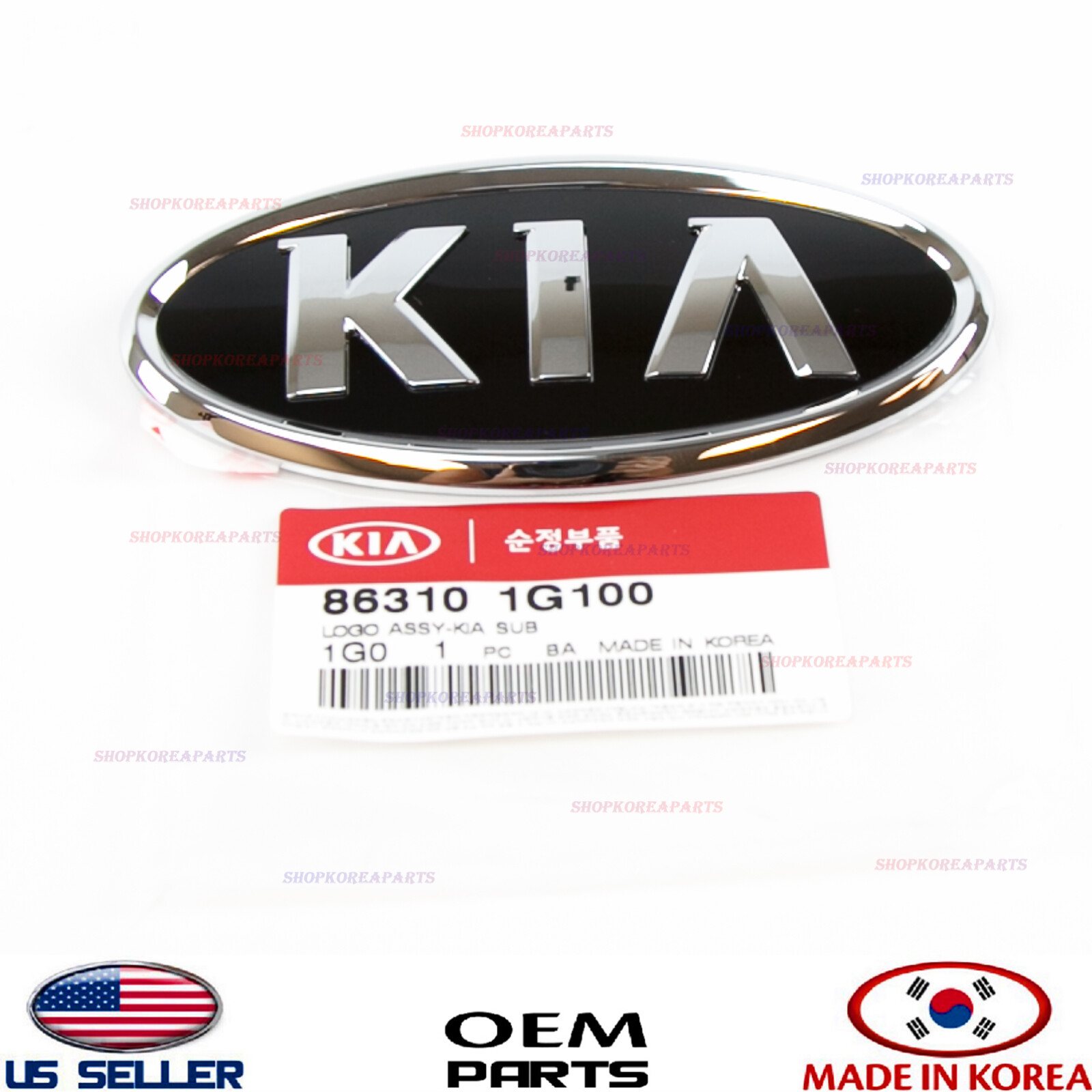863101g100 эмблема kia