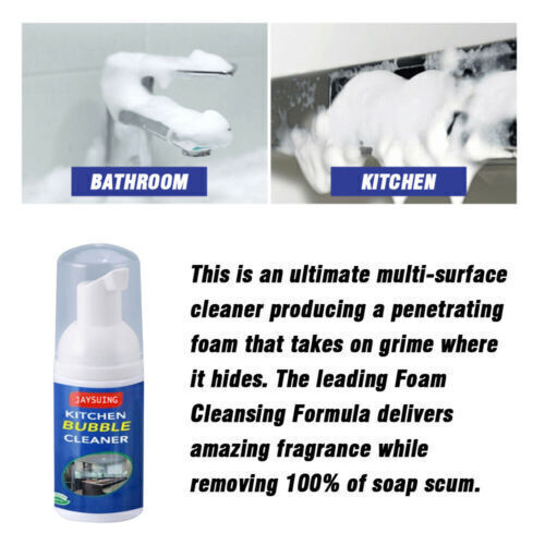 Multi-Purpose Cleaner Spray Foam Kitchen Grease Stain Remover - Bild 8 von 20