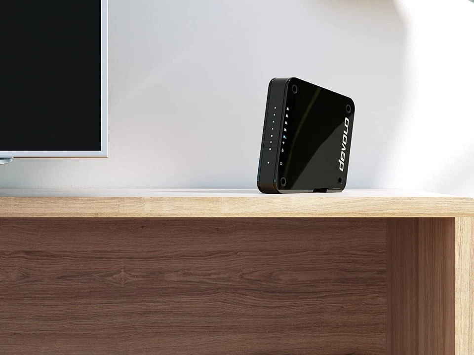 Devolo GigaGate WLAN Starter Kit WLAN WiFi Booster Bridge 2 Gbps Access Point - Immagine 4 di 4