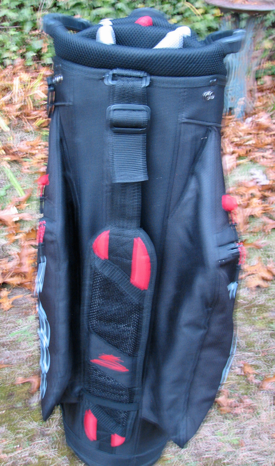 Cobra Lightweight Cart Golf Bag Black 14Way Divider , Cooler Pocket