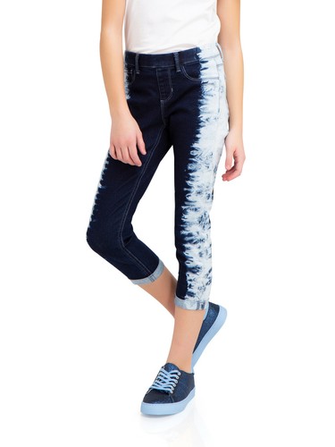 Wonder Nation Girls' Denim Crop 
