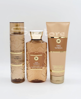 専用 Bath & Body Works Mist Body Wash 3 Bath & Body Works Viva Vanilla Body Mist Body Wash & Body Cream