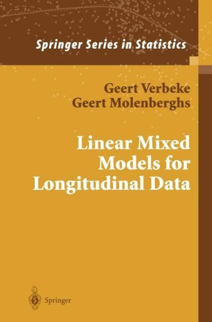 Linear Mixed Models For Longitudinal Data von Geert Molenberghs (2001 ...