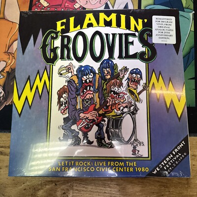 FLAMIN GROOVIES: LET IT ROCK: LIVE FROM THE SAN FRANCISCO - LP vinyl *BRAND NEW*