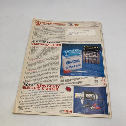 3 Vintage Tower Hobbies Tower Talk Catalog Magazine ISSUES 1982 1983 1984 - Picture 6 of 12