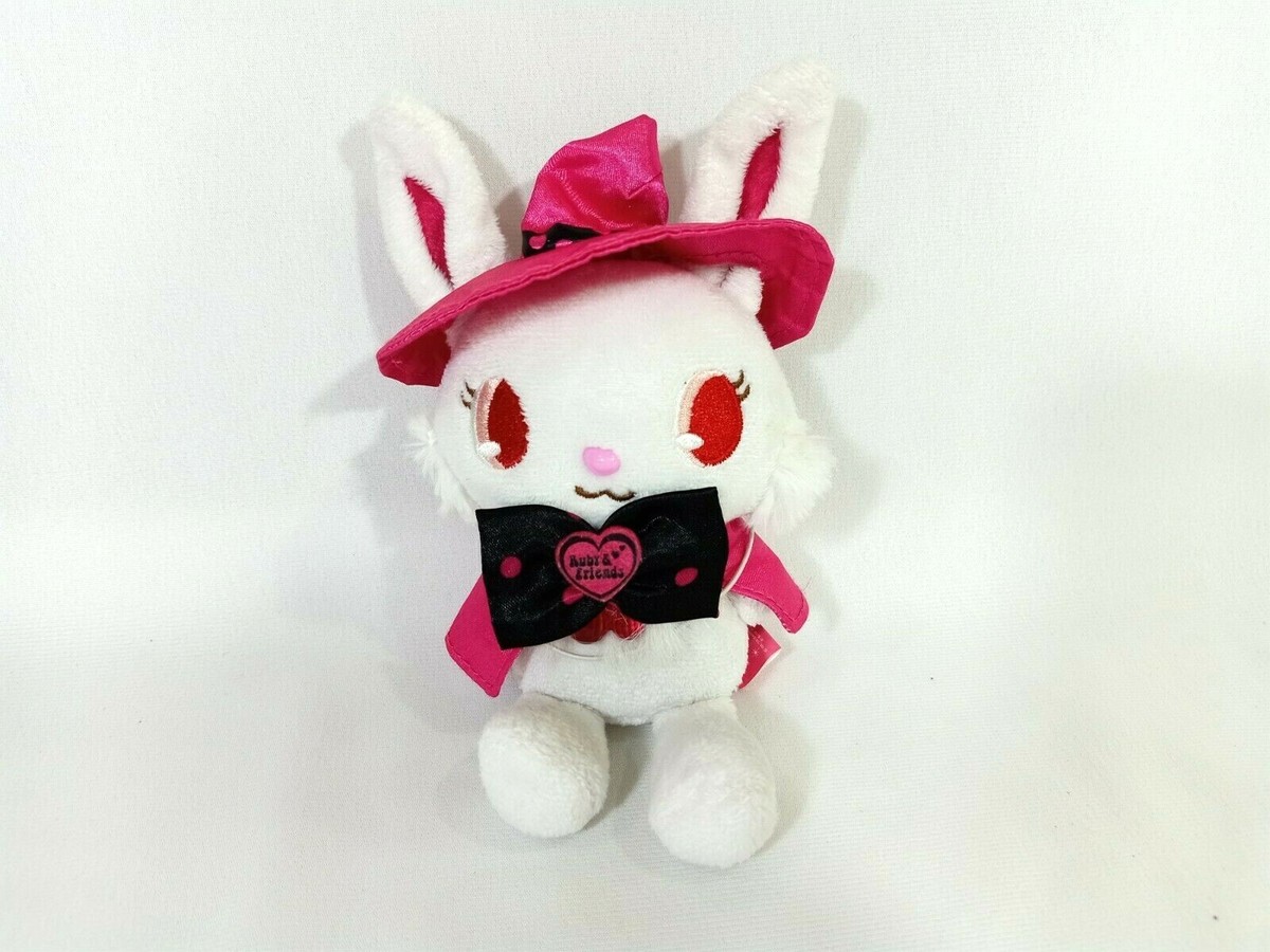 Jewelpet Ruby Plush Doll Jewelland Ruby&Friends Toy Hat Sanrio