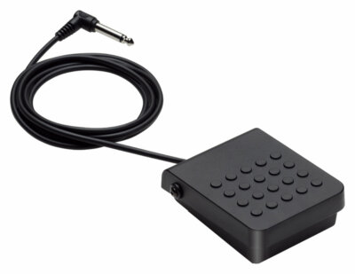 Casio SP-3 Sustain Pedal Zubehör Keyboard 6,3 mm Klinkenstecker Schwarz einfach