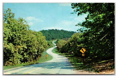 Beautiful Highway U.S. 62 Between Gateway and Eureka Springs, Arkansas