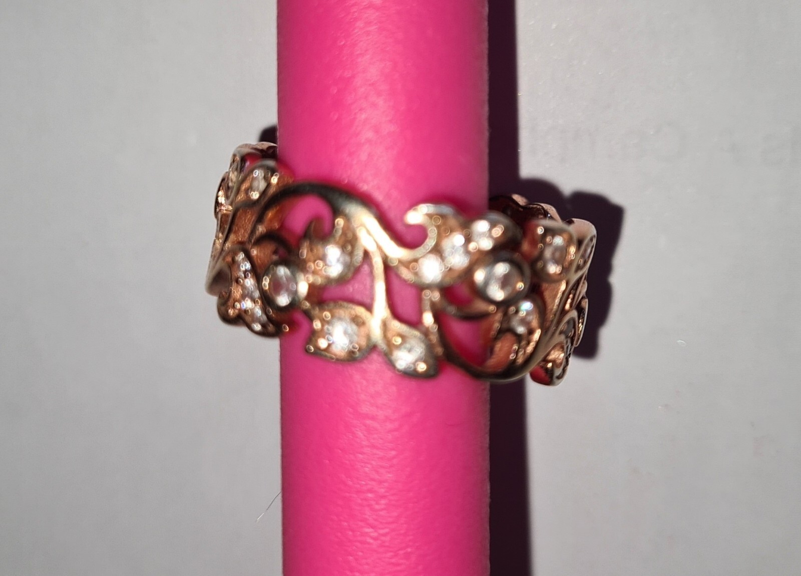 Warren James 925 Sterling Silver /rose Gold . Diamond Ring eBay