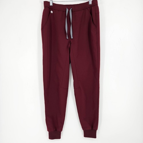 Figs Scrub Pants Mens Small Tansen Jogger Nurses Healthcare Uniforms Burgundy