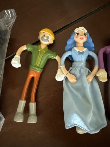 Película Pinocho Miramax 2002 McDonalds Flexible Happy Meal juguetes - Imagen 2 de 3
