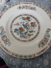 Beautiful Kutani Crane Dinner Plates By Wedgwood Excellent Conditions 10.75in