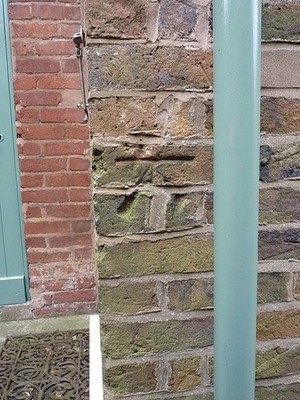 Photo 6x4 OS benchmark - Hatton Hill, Rookery Cottage Hatton Grange An OS c2016