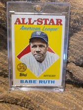 2023 Topps 1988 Topps Baseball 35th Anniversary All-Star Gold #88AS-31 Babe Ruth