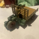 1950s Vintage Dinky Toys Motocart 27g
