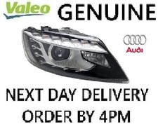 Genuine Oem Valeo Audi Q7 3.0 Tdi Bi-xenon Headlight Right 2009-15