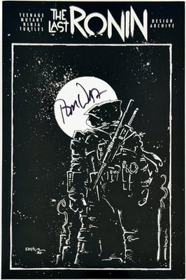TMNT Last Ronin Design Archive - Signed by Tom Waltz w/COA - Ninja Turtles IDW