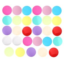30 Pcs Calibration Gel Filters Color Gels for Lighting Photography Colored