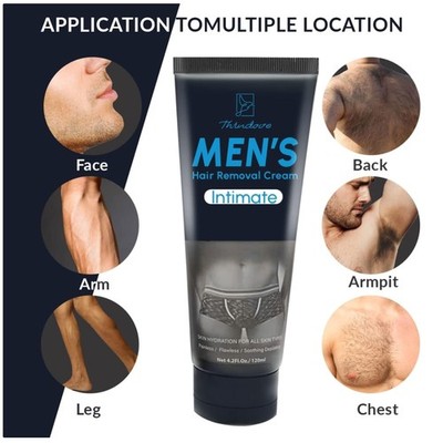 Men's Private Hair Removal Cream - Effective & Painless